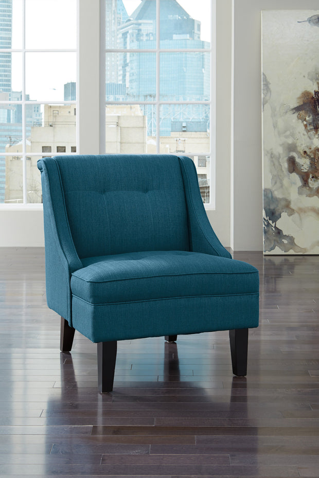 Clarinda Blue Accent Chair
