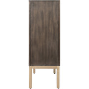 Grantleigh Brown/Gold Accent Cabinet