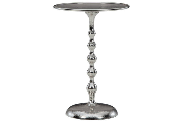 Chaseton Silver Finish Accent Table