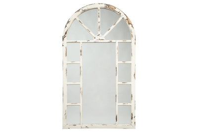 Divakar Antique White Accent Mirror