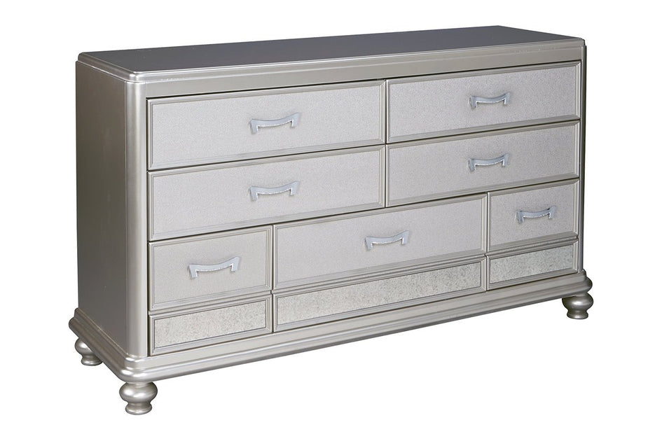 coralayne silver dresser Coralayne 7 Drawer Dresser