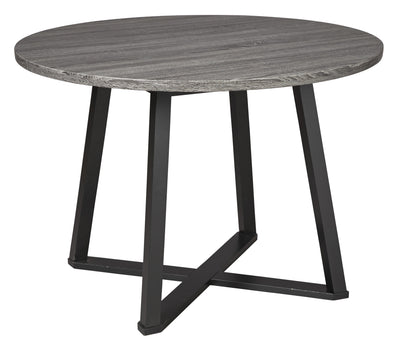 Centiar Gray Round Dining Table