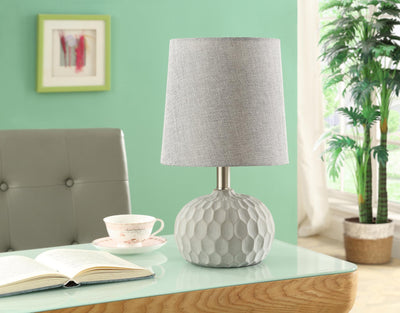 Riley White Table Lamp