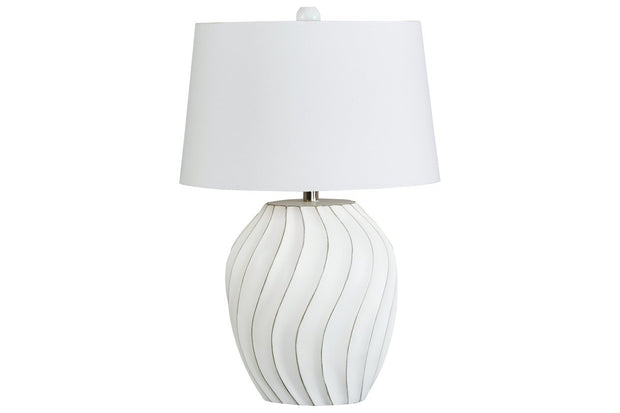 Hidago White Table Lamp