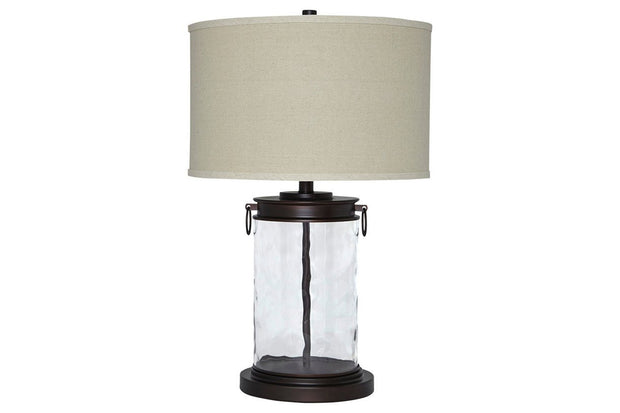 Tailynn Clear/Bronze Finish Table Lamp