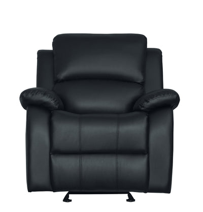 Clarkdale Black Glider Reclining Chair