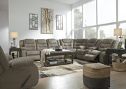 McCade Cobblestone Reclining Sectional