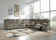 McCade Cobblestone Reclining Sectional