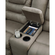 McCade Cobblestone Reclining Loveseat