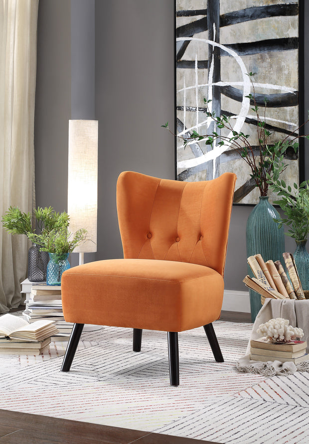 Imani Orange Accent Chair
