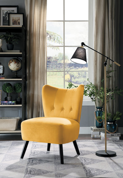 Imani Yellow Accent Chair