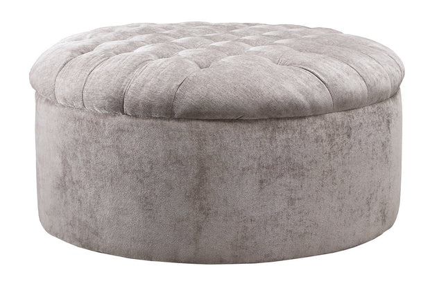 Carnaby Dove Oversized Accent Ottoman