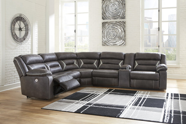 Kincord Midnight RAF Power Recliner Sectional
