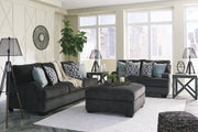 Charenton Charcoal Living Room Set