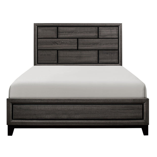 Davi Gray Panel Bedroom Set