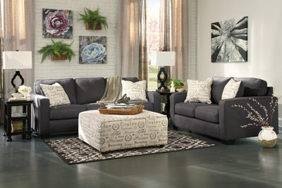 Alenya Charcoal Living Room Set