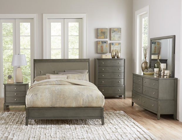 Cotterill Gray Panel Bedroom Set