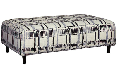 Kennewick Shadow Oversized Accent Ottoman