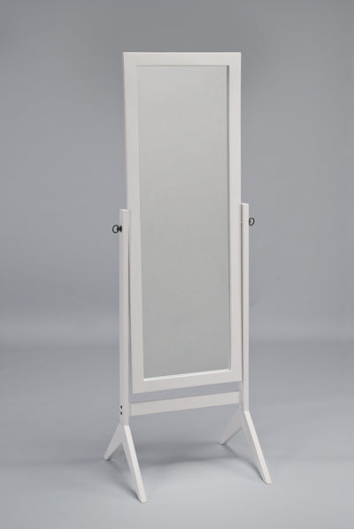 Cheval Rectangular White Tall Mirror