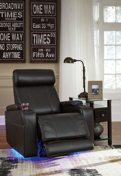 Boyband Black Power Recliner with LED| 21202