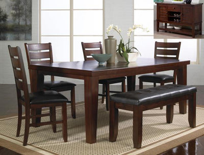 Bardstown Cherry Extendable Dining Set