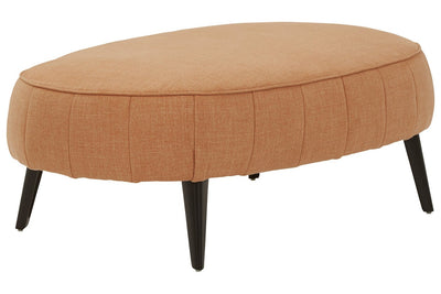 Hollyann Rust Oversized Accent Ottoman