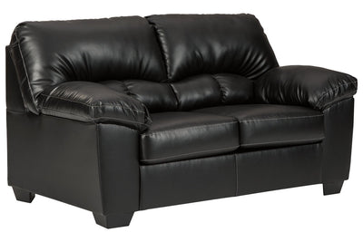 Brazoria Black Loveseat