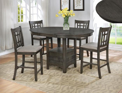 Hartwell Gray Counter Height Set