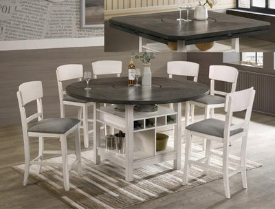 Conner Chalk/Gray Counter Height Set