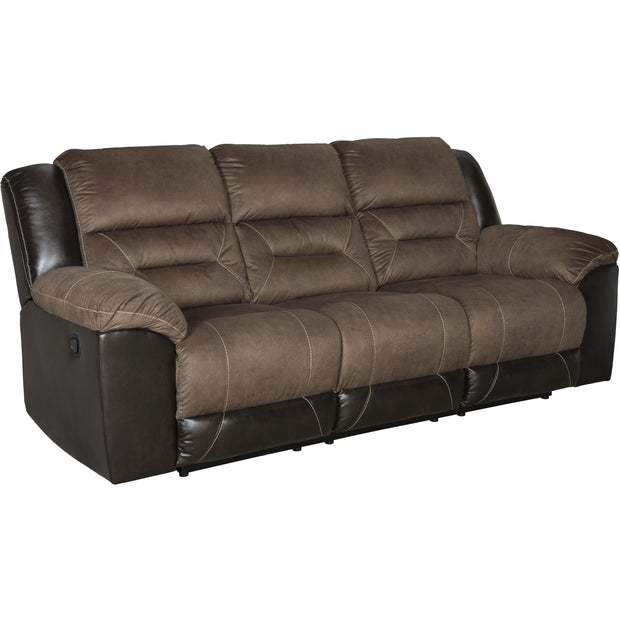 Earhart Chestnut Reclining Sofa