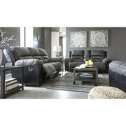 Earhart Slate Reclining Sofa