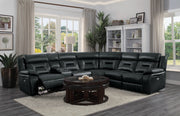 Amite Dark Gray Power Reclining Sectional