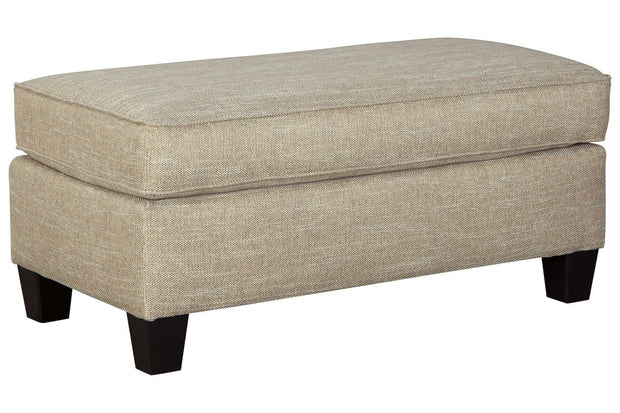 Almanza Wheat Ottoman