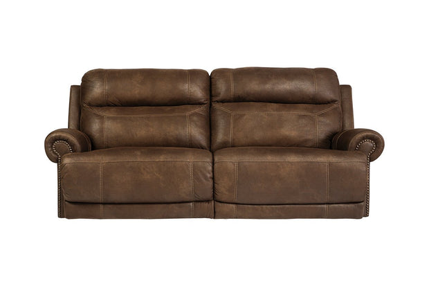 Austere Brown Power Reclining Sofa