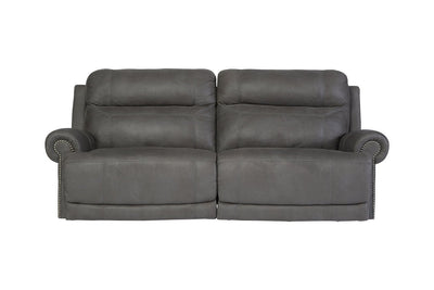 Austere Gray Power Reclining Sofa