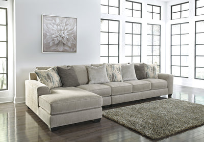 Ardsley Pewter LAF Sofa Chaise