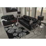 Tensas Black Living Room Set