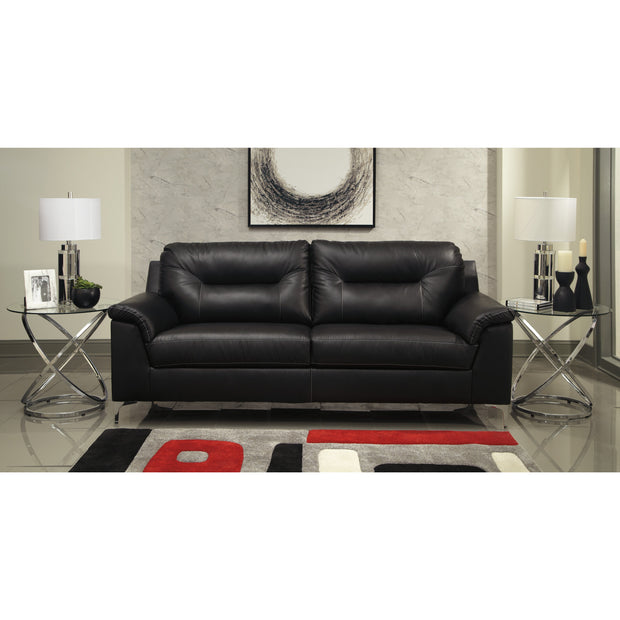 Tensas Black Living Room Set