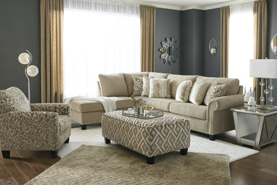 Dovemont Putty LAF Sectional