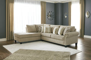 Dovemont Putty LAF Sectional