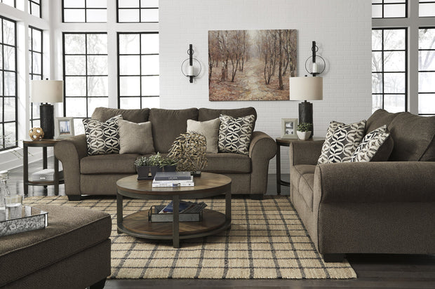 Nesso Walnut Living Room Set