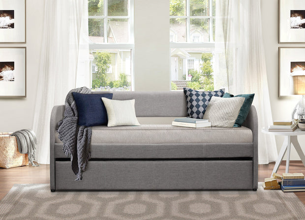 Roland Gray Daybed with Trundle