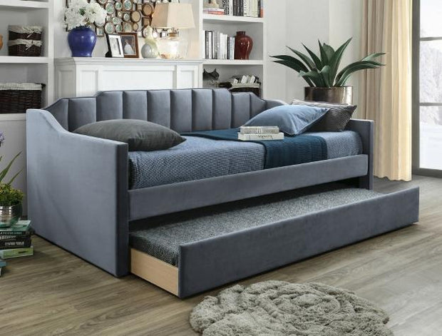 Menken Gray Daybed with Trundle
