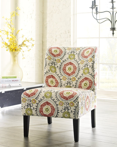 Honnally Floral Accent Chair