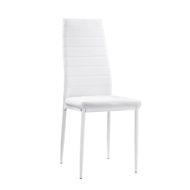 Florian White Side Chair, Set of 2