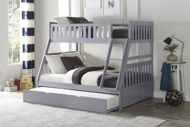 Orion Gray Twin/Full Bunk Bed | B2063