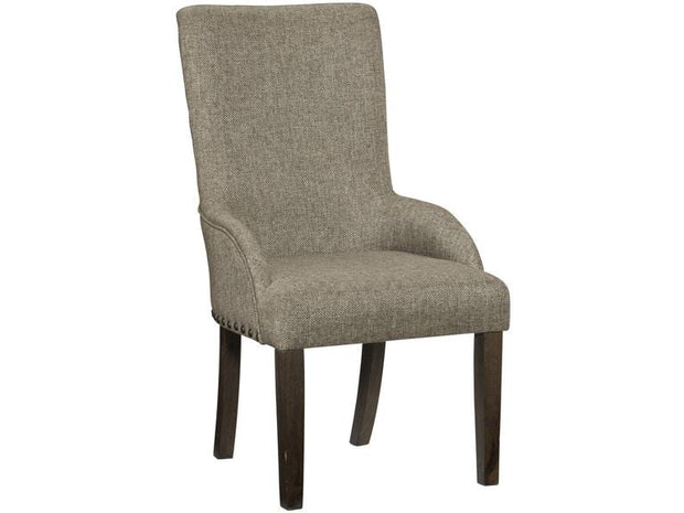 Gloversville Brown Upholstered Arm Chair, Set of 2