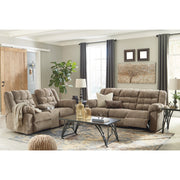 Workhorse Cocoa Reclining Loveseat