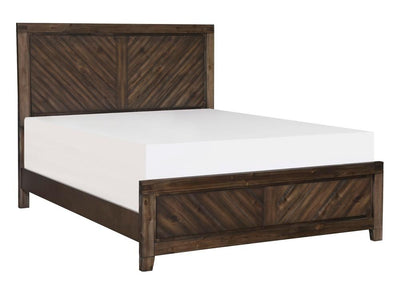 Parnell Rustic Cherry Queen Panel Bed