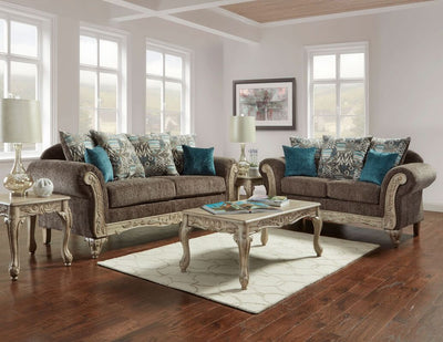 Hera Gray Living Room Set